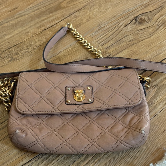 Marc Jacobs Handbags - Marc Jacobs Quilted Nude/Pink  Crossbody Bag